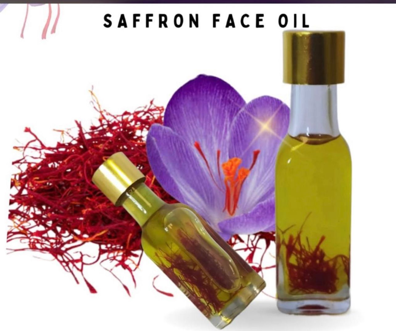 Saffron oil