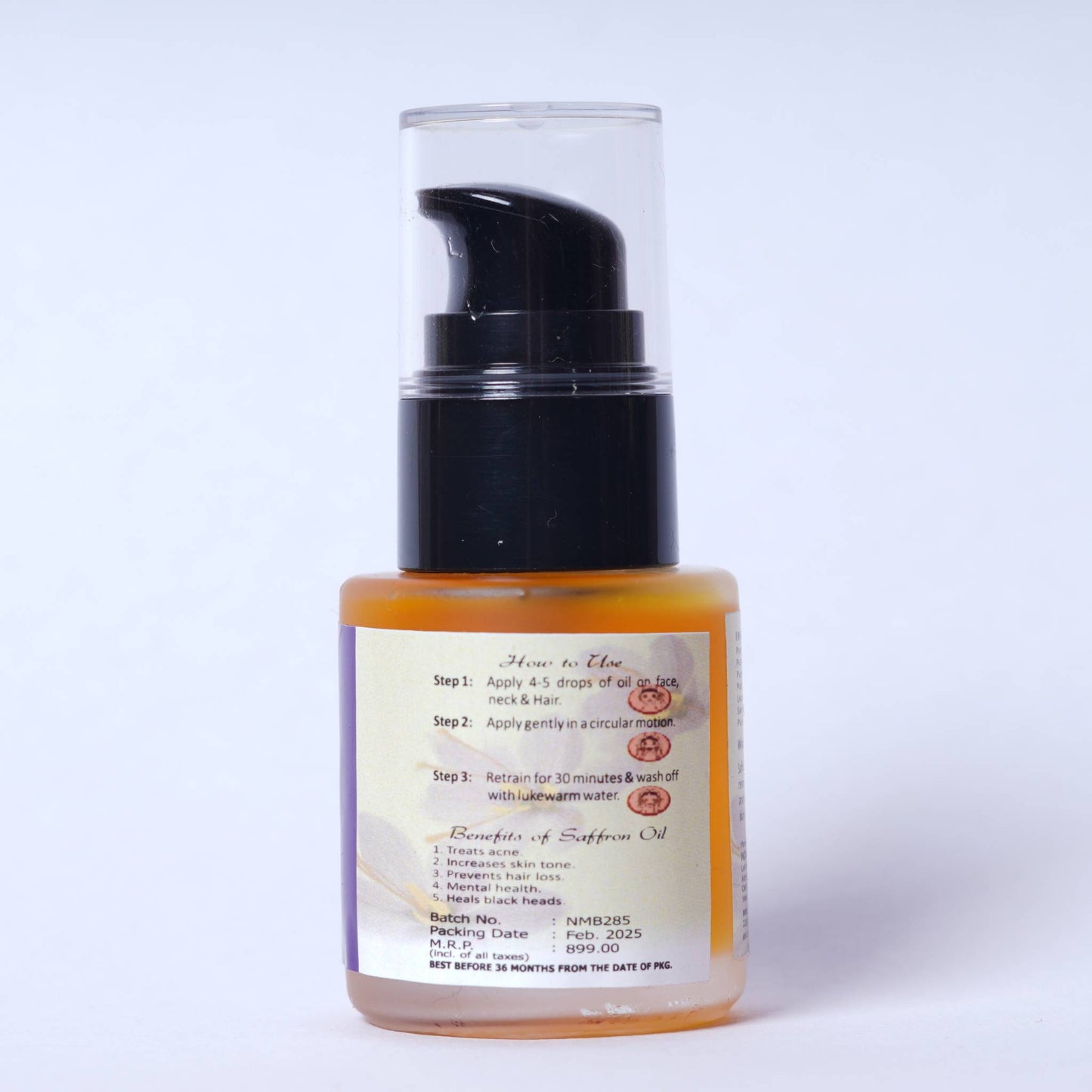 SAFFRON OIL
