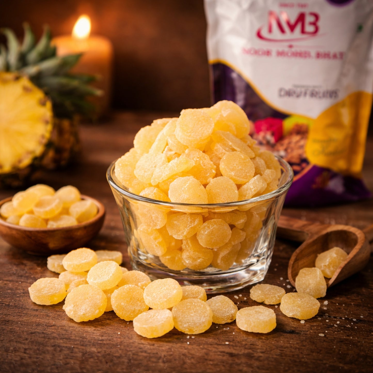 DRIED PINEAPPLE